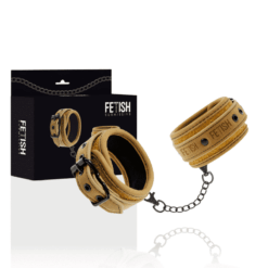 Comprar FETISH SUBMISSIVE ORIGEN - ESPOSAS CUERO VEGANO CON FORRO DE NEOPRENO al mejor precio - Envíos Discretos