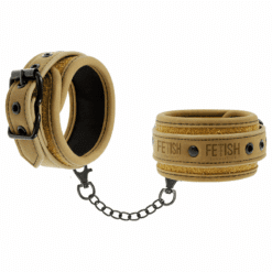 Comprar FETISH SUBMISSIVE ORIGEN - ESPOSAS CUERO VEGANO CON FORRO DE NEOPRENO al mejor precio - Envíos Discretos