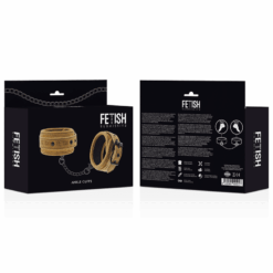 Comprar FETISH SUBMISSIVE ORIGEN - ESPOSAS TOBILLOS CUERO VEGANO CON FORRO DE NEOPRENO al mejor precio - Envíos Discretos
