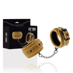 Comprar FETISH SUBMISSIVE ORIGEN - ESPOSAS TOBILLOS CUERO VEGANO CON FORRO DE NEOPRENO al mejor precio - Envíos Discretos