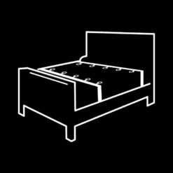 Comprar FETISH SUBMISSIVE - SET ATADURAS CAMA LUXURY CON FORRO DE NEOPRENO al mejor precio - Envíos Discretos