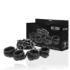 Comprar FETISH SUBMISSIVE - SET ATADURAS CAMA LUXURY CON FORRO DE NEOPRENO al mejor precio - Envíos Discretos