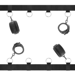 Comprar FETISH SUBMISSIVE - SET ATADURAS CAMA LUXURY CON FORRO DE NEOPRENO al mejor precio - Envíos Discretos