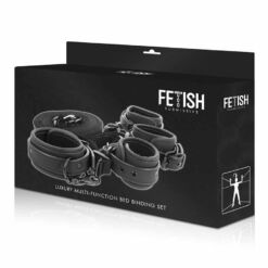 Comprar FETISH SUBMISSIVE - SET DE ESPOSAS Y ATADURAS CON FORRO DE NEOPRENO al mejor precio - Envíos Discretos