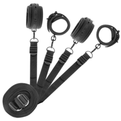 Comprar FETISH SUBMISSIVE - SET DE ESPOSAS Y ATADURAS CON FORRO DE NEOPRENO al mejor precio - Envíos Discretos