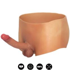 Comprar HIDDEN DESIRE - ALTER EGO BÓXER CON PENE 18 CM NATURAL TALLA L al mejor precio - Envíos Discretos