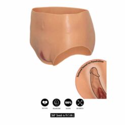 Comprar HIDDEN DESIRE - ALTER EGO BRAGA VAGINA ABIERTA CINTURA ALTA NATURAL al mejor precio - Envíos Discretos