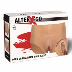 Comprar HIDDEN DESIRE - ALTER EGO BRAGA VAGINA ABIERTA CINTURA ALTA NATURAL al mejor precio - Envíos Discretos
