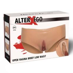 Comprar HIDDEN DESIRE - ALTER EGO BRAGA VAGINA ABIERTA CINTURA BAJA NATURAL al mejor precio - Envíos Discretos