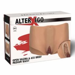 Comprar HIDDEN DESIRE - ALTER EGO BRAGA VAGINA Y ANO ABIERTA CINTURA MEDIA NATURAL al mejor precio - Envíos Discretos