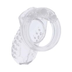 Comprar HIDDEN DESIRE - EXTREME JAULA DE CASTIDAD ACRÍLICA AJUSTABLE TRANSPARENTE al mejor precio - Envíos Discretos