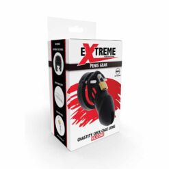 Comprar HIDDEN DESIRE - EXTREME JAULA DE CASTIDAD SILICONA TALLA L NEGRO al mejor precio - Envíos Discretos