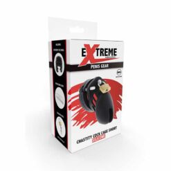 Comprar HIDDEN DESIRE - EXTREME JAULA DE CASTIDAD SILICONA TALLA S NEGRO al mejor precio - Envíos Discretos