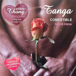 Comprar HOTFLOWERS - TANGA+ 2 PEZONES OBLEA FRESA HOMBRE /es/pt/en/fr/it/ al mejor precio - Envíos Discretos