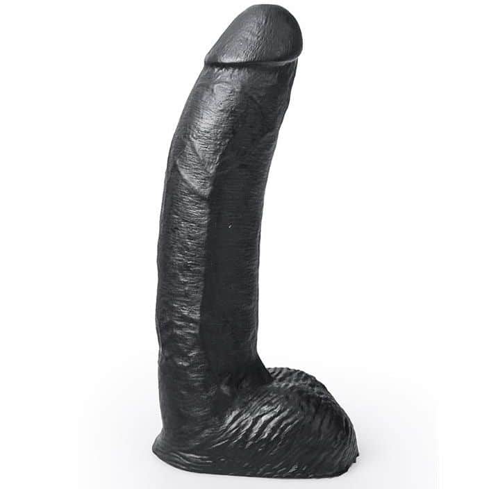 Comprar HUNG SYSTEM - DILDO REALISTA COLOR NEGRO GEORGE 22 CM al mejor precio - Envíos Discretos