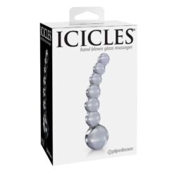 Comprar ICICLES - N. 66 MASAJEADOR TRANSPARENTE al mejor precio - Envíos Discretos