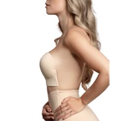 BYE-BRA - SUJETADOR SIN ASAS EN U BEIGE COPA D - piKanteo | Despierta tu lado más piKante