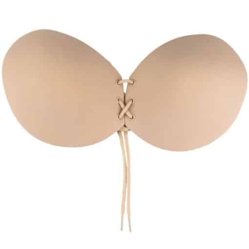 BYE-BRA - SUJETADOR ADHESIVO ENTRELAZADO BEIGE COPA C - Imagen 3