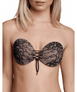 BYE-BRA - SUJETADOR ADHESIVO ENTRELAZADO & BORDADO COPA E