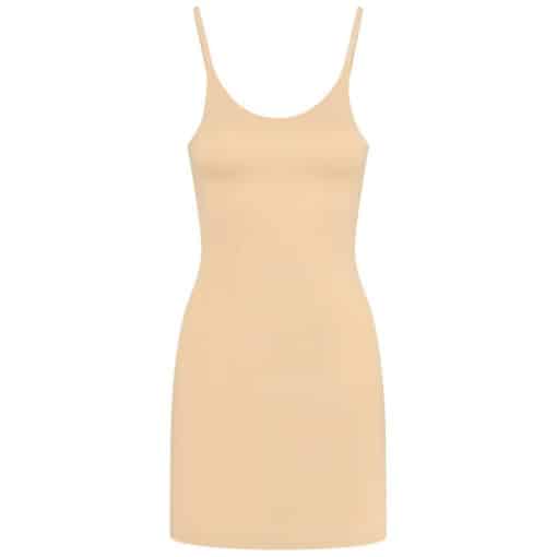 BYE-BRA - SINGLE VESTIDO INVISIBLE BEIGE TALLA L - Imagen 3