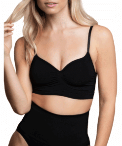 BYE-BRA - MEDIUM CONTROL SUJETADOR SIN COSTURAS NEGRO TALLA L