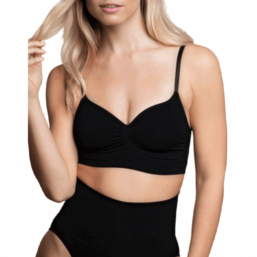 BYE-BRA - MEDIUM CONTROL SUJETADOR SIN COSTURAS NEGRO TALLA L