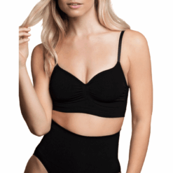 BYE-BRA - MEDIUM CONTROL SUJETADOR SIN COSTURAS NEGRO TALLA XL