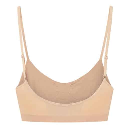 BYE-BRA - MEDIUM CONTROL SUJETADOR SIN COSTURAS BEIGE TALLA M - Imagen 3