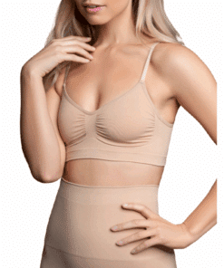 BYE-BRA - MEDIUM CONTROL SUJETADOR SIN COSTURAS BEIGE TALLA M