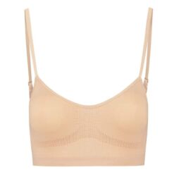 BYE-BRA - MEDIUM CONTROL SUJETADOR SIN COSTURAS BEIGE TALLA XL - piKanteo | Despierta tu lado más piKante