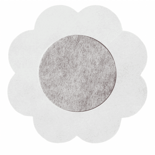 BYE-BRA - PEZONERAS FLOR PACK 3 UDS MARRÓN TALLA M - Imagen 3