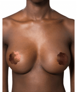 BYE-BRA - PEZONERAS FLOR PACK 3 UDS MARRÓN TALLA XL