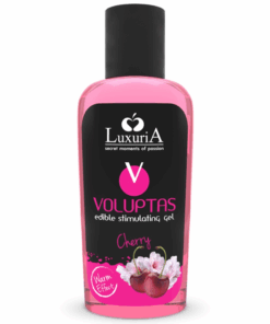 INTIMATELINE LUXURIA - VOLUPTAS GEL MASAJE COMESTIBLE EFECTO CALOR - CEREZA 100 ML
