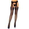 LEG AVENUE - MEDIAS CUERPO DE RED Y PUNTITOS TALLA ÚNICA