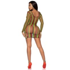 LEG AVENUE - MINIVESTIDO DE RED RASTAS TALLA ÚNICA - piKanteo | Despierta tu lado más piKante