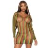LEG AVENUE - MINIVESTIDO DE RED RASTAS TALLA ÚNICA - piKanteo | Despierta tu lado más piKante