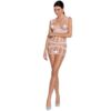 PASSION - WOMAN BS089 BODYSTOCKING BLANCO TALLA ÚNICA - piKanteo | Despierta tu lado más piKante