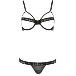 PASSION - KYOUKA SET DOS PIEZAS NEGRO S/M - piKanteo | Despierta tu lado más piKante