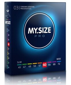 MY SIZE - PRO PRESERVATIVOS 60 MM 3 UNIDADES