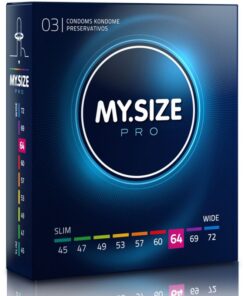 MY SIZE - PRO PRESERVATIVOS 64 MM 3 UNIDADES