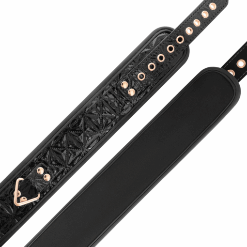 BEGME - BLACK EDITION COLLAR CUERO VEGANO CON FORRO DE NEOPRENO - Imagen 4