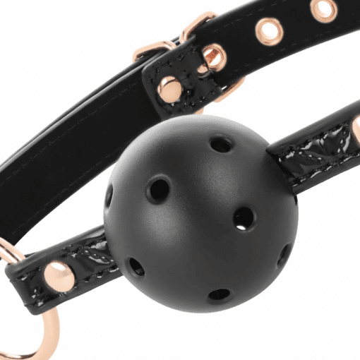 BEGME - BLACK EDITION MORDAZA CUERO VEGANO - Imagen 6