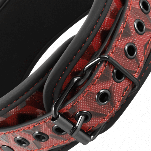 BEGME - RED EDITION COLLAR CON CADENAS Y PINZAS PEZONES CON FORRO DE NEOPRENO - Imagen 4