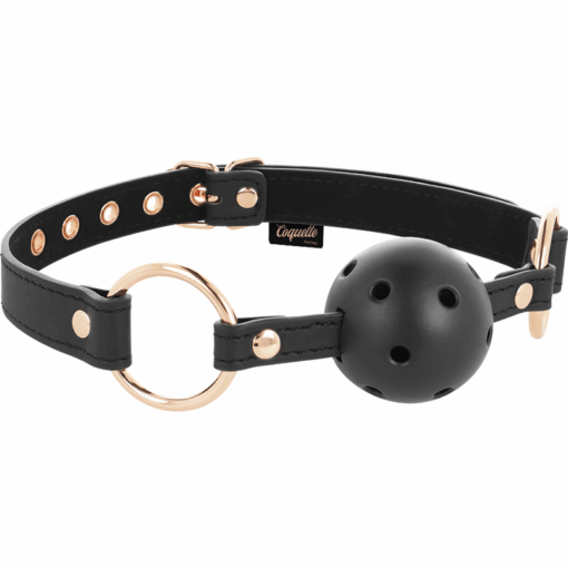 COQUETTE CHIC DESIRE - FANTASY MORDAZA TRANSPIRABLE CUERO VEGANO - Imagen 4