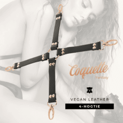 COQUETTE CHIC DESIRE - FANTASY HOG TIE CUERO VEGANO - piKanteo | Despierta tu lado más piKante