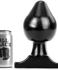 ALL BLACK - ANAL PLUG 19 CM