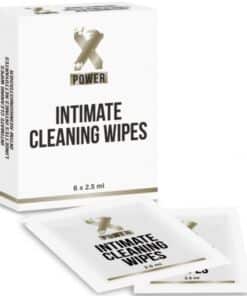 XPOWER - INTIMATE CLEANING WIPES TOALLITAS LIMPIEZA INTIMA 6 UNIDADES