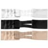 BYE-BRA - EXTENSORES DE CONTORNO FLEXIBLES 2 GANCHOS 3 UDS
