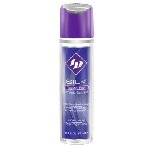 ID SILK - NATURAL FEEL WATER/SILICONE 65 ML - Imagen 2