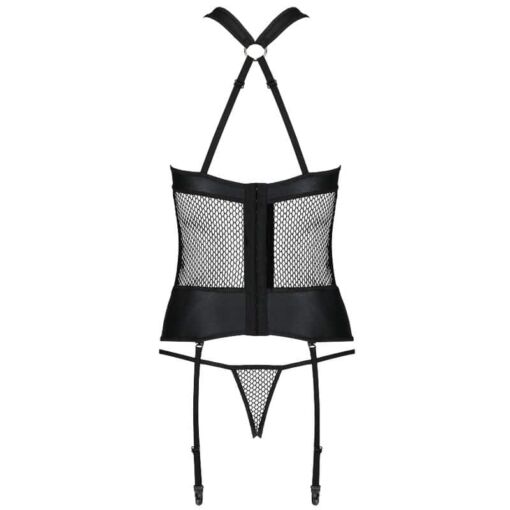 PASSION - AMANDA CORSET CUERO ECOLOGICO S/M - Imagen 5